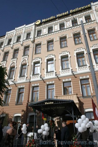 Viesnīca Nordic Hotel Bellevue atrodas pašā Rīgas centrā, Raiņa bulvārī 33 35067