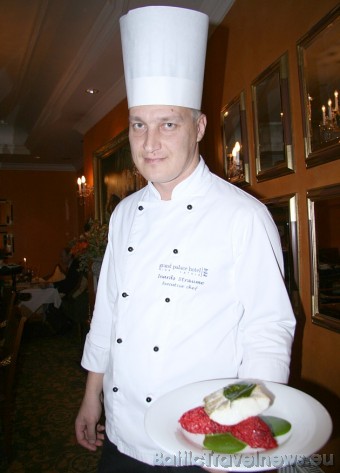 Viesnīcas Grand Palace Hotel restorāna šefpavārs Inards Straume prezentē jauno medījumu ēdienkarti Viesnīcas Grand Palace Hotel restorāna šefpavārs Inards Straume prezentē jauno medījumu ēdienkarti 37304