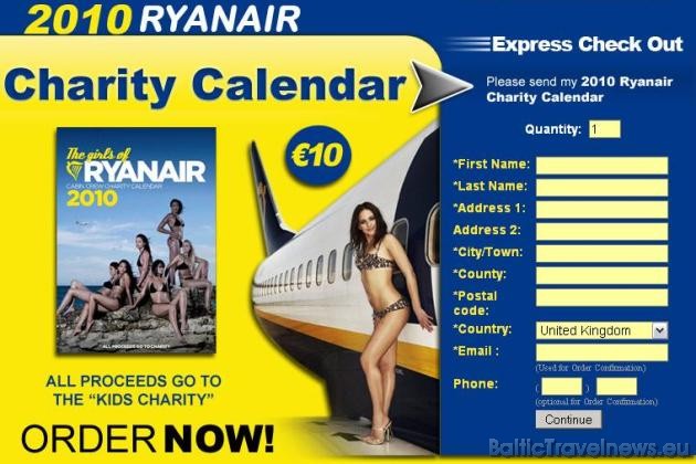 Vairāk informācijas par Ryanair kalendāru - www.ryanaircalendar.com 38128