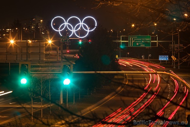 Olimpiskā simbolika Vankūverā
Foto: Tourism Vancouver 39855