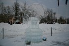Ledus skulptūru festivālā šogad piedalījās rekordliels dalībnieku skaits 9