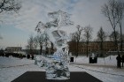 Katru gadu ledus skulptūru festivāls Jelgavā piesaista daudzu apmeklētāju un interesentu uzmanību 19