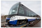 Jaunais tramvajs dažus mēnešus tiks testēts Rīgas ielās 7