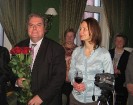 Apsveicēju vidū Latvijas viesnīcu un restorānu centra direktors Edvīns Buka un Latvijas viesnīcu un restorānu asociācijas izpilddirektore Santa Graiks 13