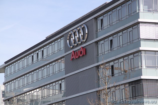 Audi muzejs Ingolštatē ir viens no pilsētas ievērojamākajiem tūristu objektiem 43432