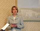 Sasveicināšanās uzrunu latviešu valodā teic Monika Tabor, Igaunijas konsule Latvijā 3