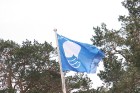 Neiztrūkstoša kūrortsezonas atklāšanas ceremonija ir Zilā karoga pacelšana Dzintaru pludmalē 18