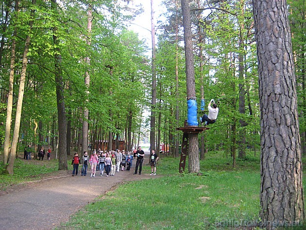 Piedzīvojumu parka teritoriju var kā līdzjutējs apmeklēt ikviens interesents 44464