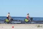 BalticBike nomas velosipēdi aktīvi tiek izmantoti pludmalē 10