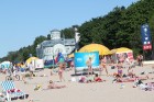 Lai gan pludmalē valda karsta vasara, taču pludmales mobilos saldējuma pārdevējus nemana 13