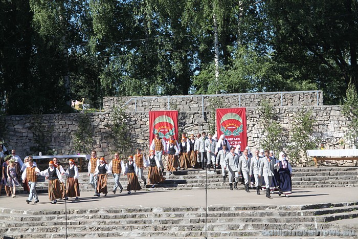 Ikšķiles kultūras biedrība 1931. gada 3. jūlijā rīkoja savus pirmos Daugavas svētkus 45878
