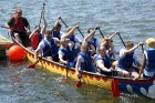 Jau vairākus gadus Ventspils Jūras svētkos notiek Pūķu laivu sacensības 10
