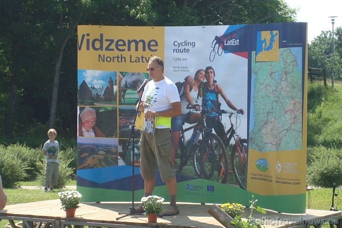 Velobrauciens Tour de LatEst tiek īstenots Igaunijas – Latvijas pārrobežu sadarbības programmas projekta 