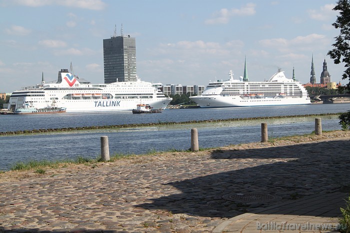 Rīga pagaidām nevar sacensties ar Tallinu kruīzu ziņā, taču daudzi kruīzu operatori atzīst Rīgu kā ļoti nozīmīgu ostu savā maršrutā