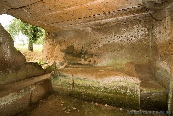 Nekropole ir seno etrusku atdusas vieta
Foto: Fototeca Enit/Sandro Bedessi 48336