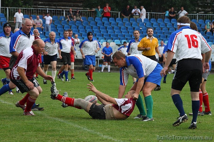 Regbijs ir aktīvs kontakta sporta veids
Foto: Juris Ķilkuts/www.fotoatelje.lv 48411