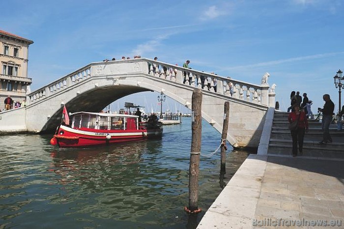 Venēcijas vēsturiskais centrs jeb centro storico izvietojies uz 118 atsevišķām saliņām 
Foto: Fototeca ENIT/Gino Cianci 48869