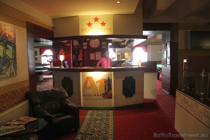 Viesnīcas Hotel A1 viesu uzņemšanas dienests 48888