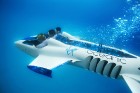 Necker Nymph ir pilna ar jaunākajām tehnoloģijām un brauciena laikā iespējams aplūkot okeāna dzīvi 360 grādu leņķī. Zemūdene var nolaisties līdz 40 me 4