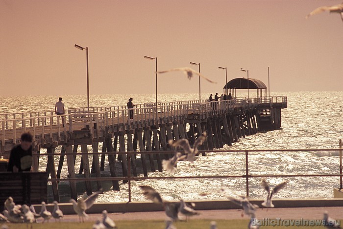 No Adelaides mola paveras aizraujošs skats uz Sv. Vincenta līci
Foto: SATC 49358
