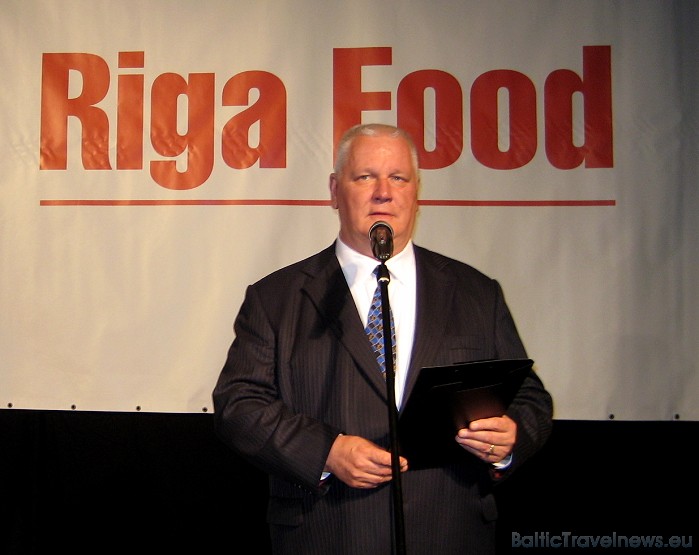 Izstādi Rīga Food 2010 atklāj Viesturs Tīle (Starptautisko izstāžu rīkotājsabiedrības BT1 ģenerāldirektors) 49508