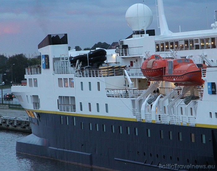National Geographic Explorer kuģa kapacitāte nav no tām lielākajām - 148 viesiem piemērotas 81 kabīnes 49981
