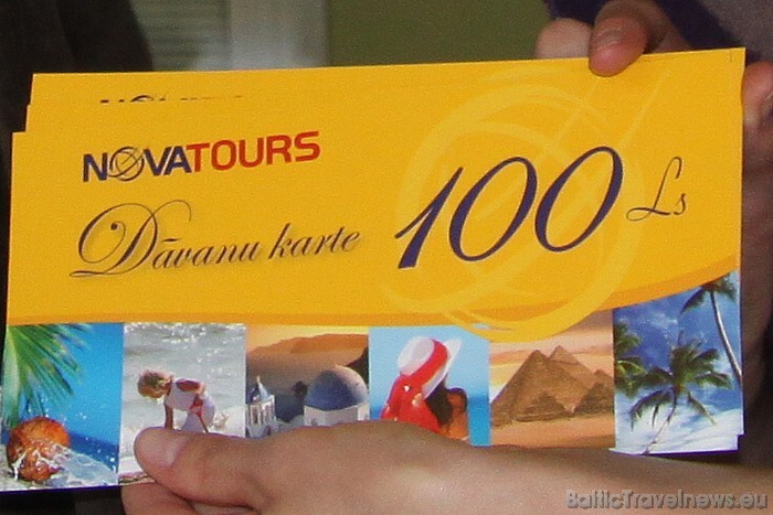 Vakardien (20.09.2010) tūroperatora Novatours birojā notika balvu pasniegšana konkursa Atbildi uz 5 jautājumiem un laimē ceļojumu uzvārētājiem 50221