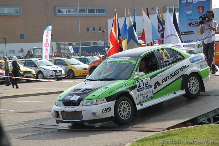 Pēdējais Latvijas rallija čempionāta 2010 posms sākās pie Līvu akvaparka 25.09.2010, kur pulcējās labākie autosportisti 50437