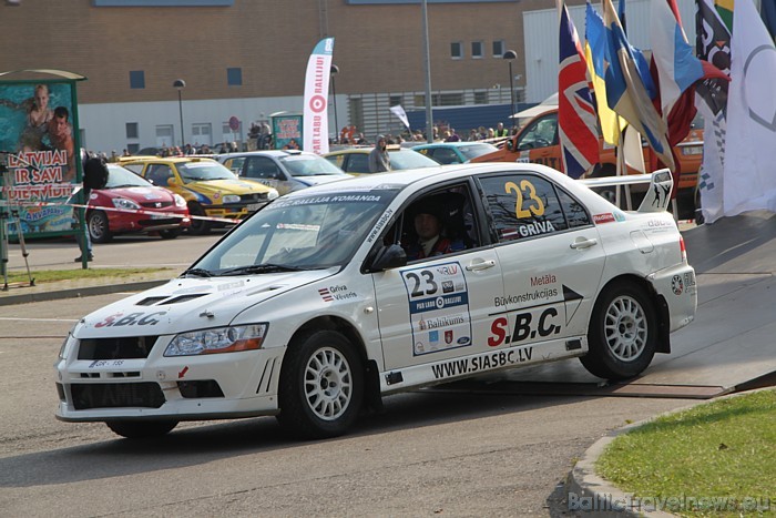 Pēdējais Latvijas rallija čempionāta 2010 posms sākās pie Līvu akvaparka 25.09.2010, kur pulcējās labākie autosportisti 50438