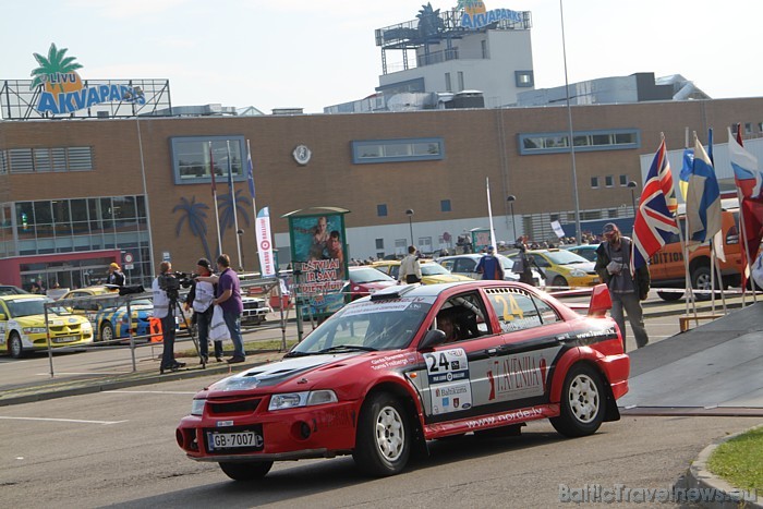 Pēdējais Latvijas rallija čempionāta 2010 posms sākās pie Līvu akvaparka 25.09.2010, kur pulcējās labākie autosportisti 50439