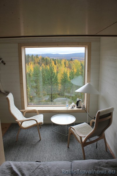 Treehotel vēlas dāvāt viesiem iespēju padzīvot tiešā dabas tuvumā ļoti skaistā apkārtnē un mierā
Foto: © Treehotel Treehotel vēlas dāvāt viesiem iespēju padzīvot tiešā dabas tuvumā ļoti skaistā apkārtnē un mierā
Foto: © Treehotel 51165