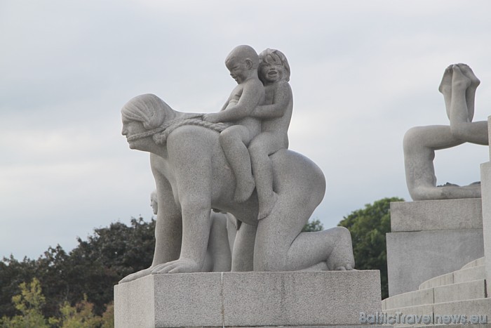Vigeland skulptūru parks ar 212 skulptūrām 51283