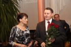 Viļakas mērs Sergejs Maksimovs sveic viesnīcas vadību un cer uz investīcijām Viļakā 11