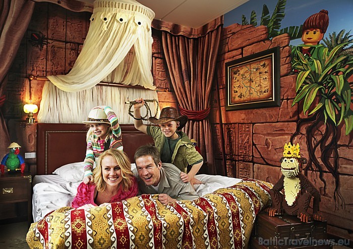 Legoland ir pieejama arī sava viesnīca - Hotel Legoland. Tā ir četru zvaigžņu viesnīca ģimenēm ar 199 numuriem
Foto: © Legoland Legoland ir pieejama arī sava viesnīca - Hotel Legoland. Tā ir četru zvaigžņu viesnīca ģimenēm ar 199 numuriem
Foto: © Legoland 52138
