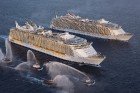 Allure of the Seas ir gandrīz tieši tikpat liels kā Oasis of the Seas - 360 metru garš un vēl par pieciem centimetriem garāks par Oasis
Foto: © Royal 2