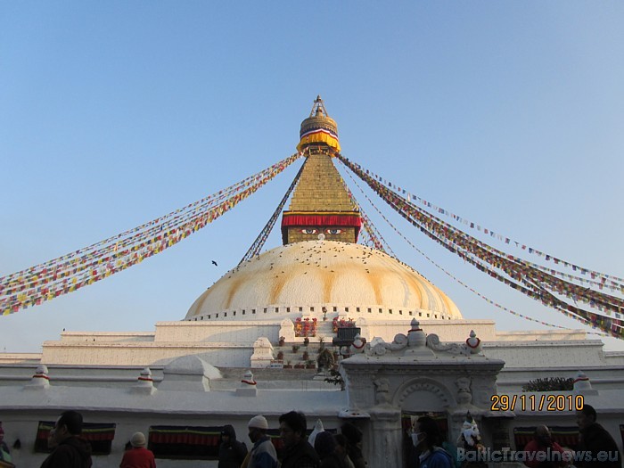 Nepālas galvaspilsēta ir Katmandu - pilsēta ar senu vēsturi un skaistiem vēsturiskiem pieminekļiem. Foto: Relaks Tūre 53052