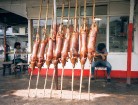 Iecienīts ēdiens Filipīnās - cepts sivēns
Foto: jikamajoja 10