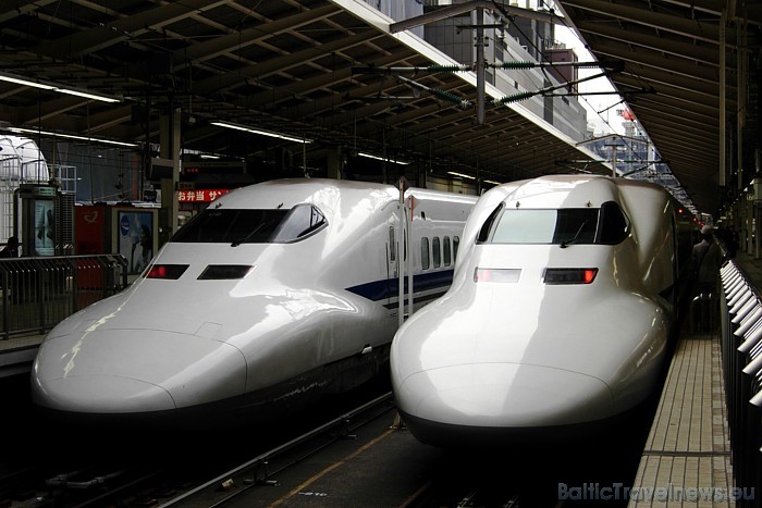 Moderno tehnoloģiju sasniegumi Japānā - ātrvilcieni, kuru sliežu tīkls caurvij visu valsti
Foto: © JNTO 54270