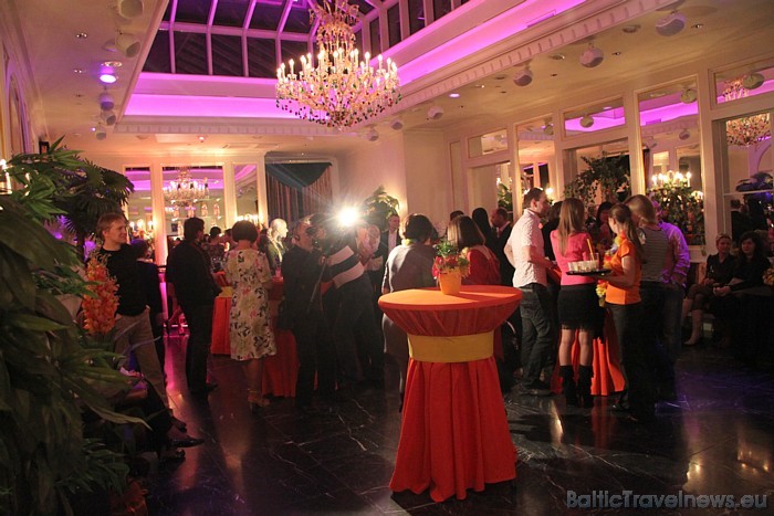Piecu zvaigžņu viesnīca Grand Palace Hotel Rīga un restorāns Suite 29.01.2011 rīkoja tropisku balli par godu «karstai vasarai» 54447