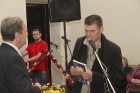 «Latgolas vourds» radio redaktors Bronislavs Sprydzāns svin 70 gadu jubileju Rēzeknē. 72