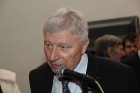 «Latgolas vourds» radio redaktors Bronislavs Sprydzāns svin 70 gadu jubileju Rēzeknē. 77