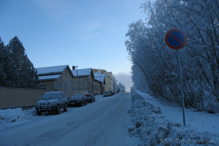 Pirmo reizi Somijā pils tapa 1995. gadā, uzstādot Ginesa rekordu kā lielākā sniega pils pasaulē
Foto: Uldis Zariņš 54792