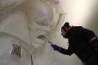 No sniega izveidotās skulptūras ir neticami līdzīgas filmās redzamajiem tēliem
Foto: Uldis Zariņš 14