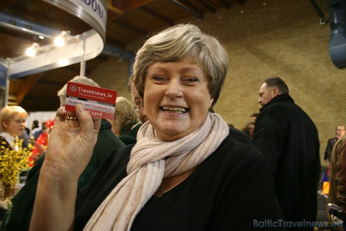 Balttour 2011 apmeklētājiem, saņemot Travel card, ir iespēja laimēt dažādas dāvanu kartes 55163