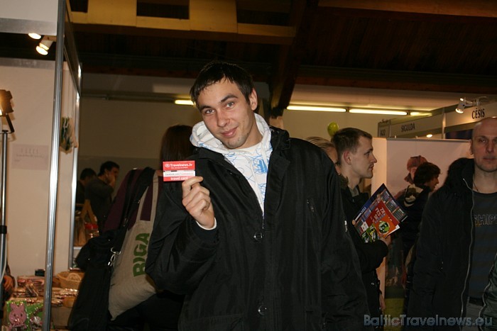 Balttour 2011 apmeklētājiem, saņemot Travel card, ir iespēja laimēt dažādas dāvanu kartes 55172