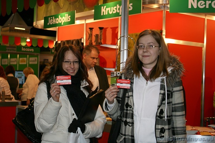 Balttour 2011 apmeklētājiem, saņemot Travel card, ir iespēja laimēt dažādas dāvanu kartes 55181