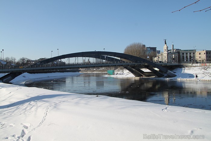 Lai gan Rīgā termometra stabiņš stingri pieturas pie - 10 grādiem, tad Viļņā jau jūtama pavasara elpa 56257