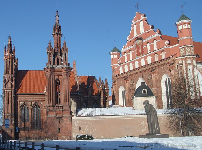 Lietuvas galvaspilsēta Viļņa ziemā 56268