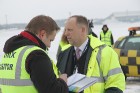 Uz žurnālistu jautājumiem atbild starptautiskās lidostas Rīga valdes priekšsēdētājs Arnis Luhse 9