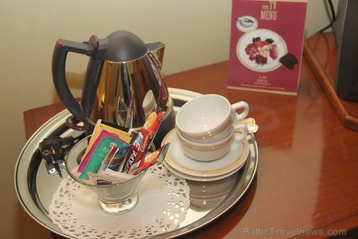Luksa klases numuros ir tējkanna ar tējas / kafijas izlasi (www.grotthusshotel.com) 56733